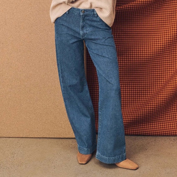 DL1961 Zoie Wide Leg DL Vintage Jeans in Mid Laser - Picture 2 of 15